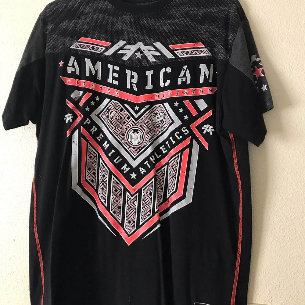 American fighter men’s t-shirt